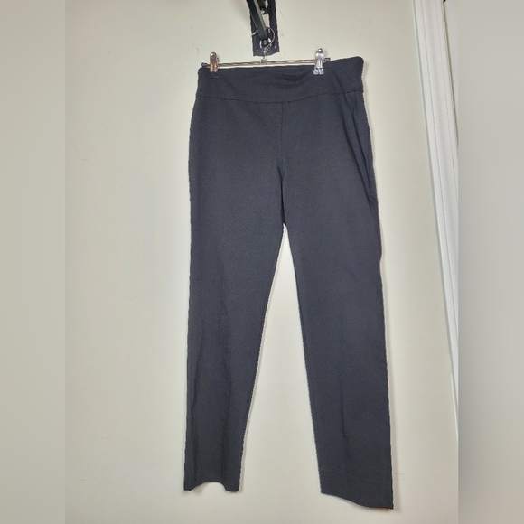 Orvis Pull on Style Black Stretch Pants sz 10 - Picture 1 of 8